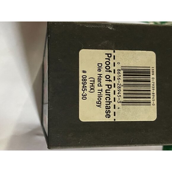 Die Hard Trilogy collection VHS 1996 3 tape set Bruce Willis rated R 20th READ - Picture 3 of 3